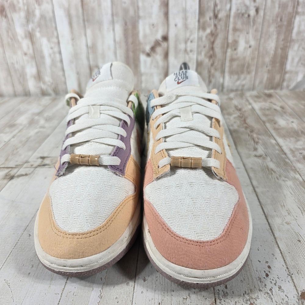 Nike Dunk Low Sun Club Arctic Orange Sanded Gold DQ0265-100 Womens 8.5 Sneakers - Picture 2 of 8